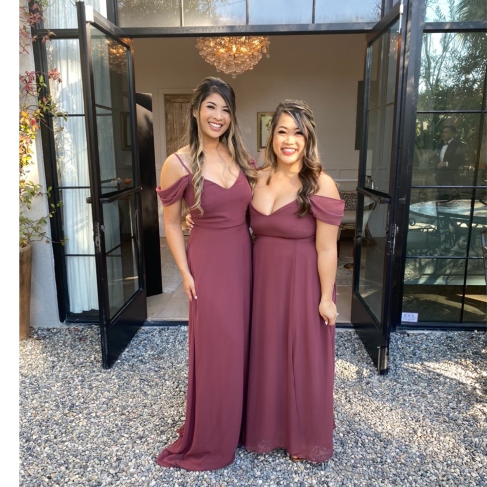 Birdy Grey Rosewood Devin Convertible Bridesmaid / Wedding Guest Dress XS